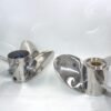 VOLVO-DUOPROP-A1-GROUP-5 Volvo Penta A5 Stainless Steel Duoprop Set Front 15 1/4x19 Rear 14 1/8x19 Front OEM 854778 Rear OEM 854788