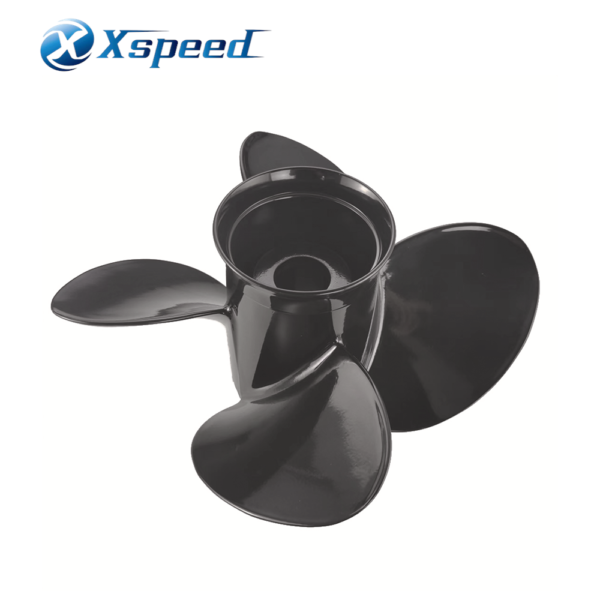 Mercury 13x15 Aluminum Interchangeable Hub Series Propeller 4 Blade 15 Tooth RH 40-140HP
