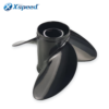 16x17 Aluminum Propeller for Honda Replacement 3 Blade 15 Tooth LH 350HP Outboard Propeller